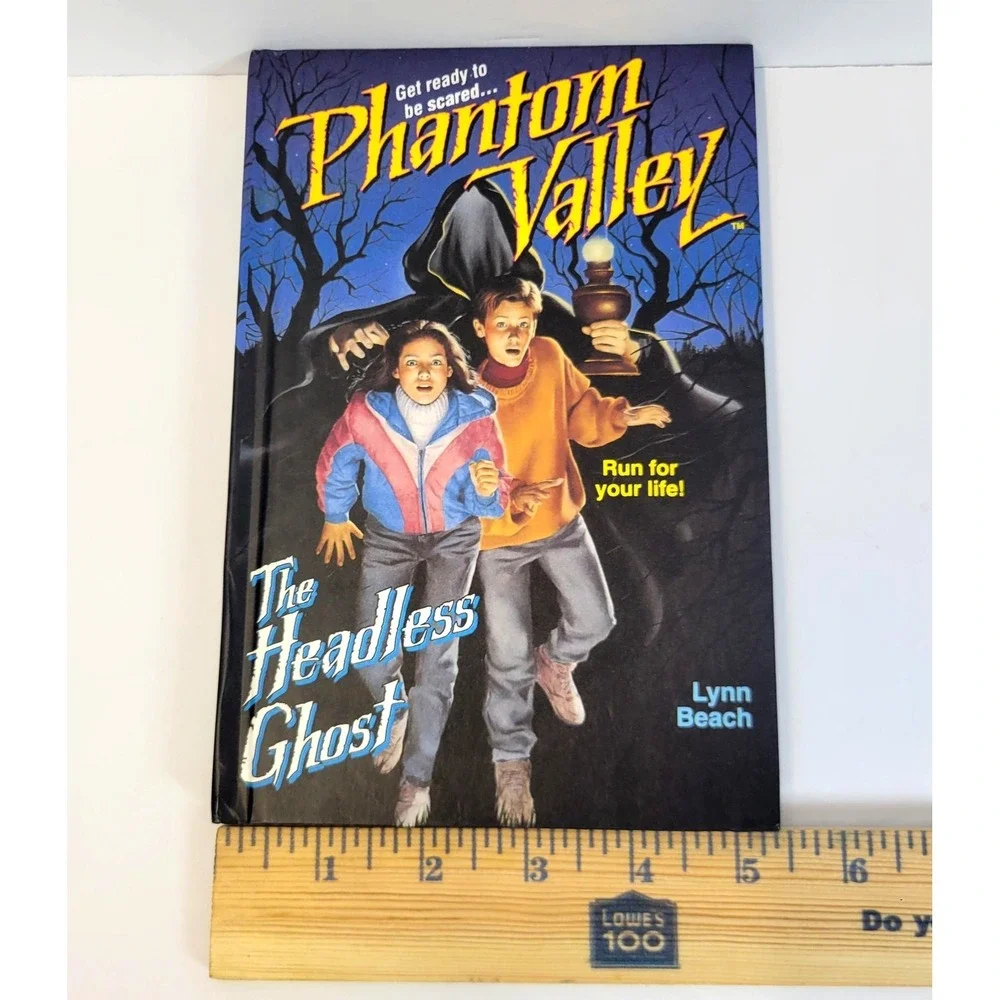 Vintage Phantom Valley The Headless Ghost Lynn Beach Pocket Black HC Horror Book